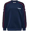 Hummel Sweatshirt - hmlJR - Interlock ronde hals - Dress Blues