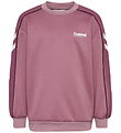 Hummel Sweatshirt - hmlJR - Interlock Crewneck - Wistful Mauve