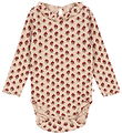 Konges Sløjd Bodysuit l/s - Nia - Ruby Rose