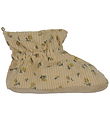 Melton Booties - Floral - Apple Cinnamon