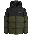 Jack & Jones Puffer Jacket - JjmAze - Rosin/BLOCKING WITH White