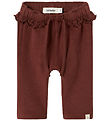 Lil' Atelier Trousers - NbfThora - Hot Chocolate