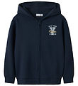 Name It Hoodie - NkmVoltinus - Navy Blazer/1986 New York