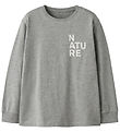 Name It Blouse - NkmOrson - Grey Melange