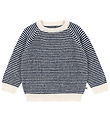 Konges Sløjd Blouse - Wool - Knitted - Berle - Ensign Blue/Butte