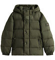 Tommy Hilfiger Puffer Jacket - Matt Duck Shine - Pewter Green