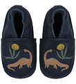 Melton Slippers Dinosaur - Navy Academy