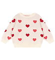 Konges Sløjd Blouse - Knitted - Lapis - Coeur Coloré Duo Pink