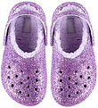 Crocs Sandals - Clsc Lined Chunky Glitter - Purple Moon
