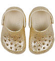Crocs Sandals - Littles Chunky Glitter - Sandstone