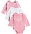 Tommy Hilfiger Gift Box - Bodysuit l/s - 3-Pack - Mystic Pink