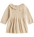 Tommy Hilfiger Kleid - Strick - Kabel - Malzmilch Heather