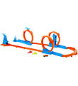 Hot Wheels Car Track - Track Creator Triple Loop Frenzy