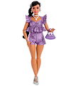 Barbie Doll - Deluxe Style Purple Shorts Indian Doll