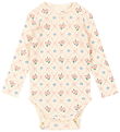 Konges Sløjd Bodysuit l/s - Minnie - Fleur Decor