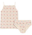 Konges Sløjd Underwear - Rib - Minnie - Fleur Decor w. Pointelle