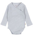 Konges Sløjd Bodysuit l/s - Minnie - Gray Dawn
