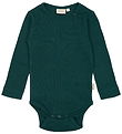 Petit Piao Romper l/s - Rib - Modaal - Dark Sea