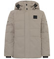 Didriksons Winter Coat - Silk cat - Ash Brown