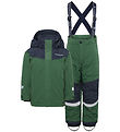 Didriksons Ski set - Skare - Pine Green