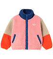 Tiny Cottons Fleece Jacket - Color Block Polar - Dark Blue
