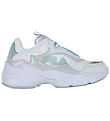 Fila Shoes - Collene Logo - White/Silver/Blue Haze