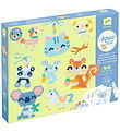 Djeco Perlenset - Furry Friends