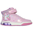 Geox Boots w. Light - Inex - Pink/Multicolour