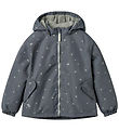 Wheat Winter Coat - Journeymen - Greyblue Letters