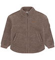 Hust and Claire Fleece Jacket - Emi - Wool - Deer Melange