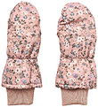 Wheat Mittens - Jazz - Rose Powder Flowers