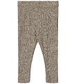 Wheat Leggings - Wool - Agi - Khaki Melange