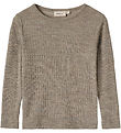 Wheat Blouse - Wool - Alfie - Khaki Melange