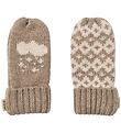 Wheat Rukkaset - Neulottu - Towsi - Grey Camel Melange