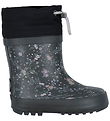 Wheat Rubber Boot - Thermos - Rubber - Forest Lake Checked Flowe