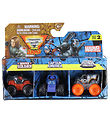 Monster Jam - 1:87 - Mini - Marvel - 3-Pack
