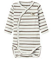 Name It Wrap Bodysuit l/s - NbnOfant - Cloud Dancer