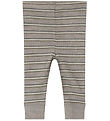 Name It Trousers - Wool - Rib - NbmWomi - Satellite/STRIPES