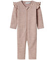 Name It Jumpsuit - Wool - NbfWyla - Shadow Gray