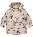 Petit Piao Winter Coat - Blackberry AOP