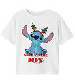 Name It T-shirt - NkfAkka - Stitch - Bright White