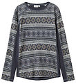 Name It Bluse - Wolle - NkmWillto - Ombre Blue/ICELAND