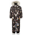 Molo Snowsuit - Polaris Fur - Paisley Flowers