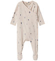 MarMar Jumpsuit w. Feet - Modal/Cotton - Rubello - Air Balloon
