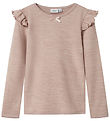 Name It Bluse - Wolle - NmfWyla - Shadow Grau