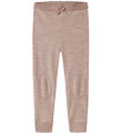 Name It Leggings - Wolle - NmfWyla - Shadow Grau