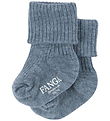 Fanga Fontana Socks - Wool - Rib - Lana - Ashley Blue