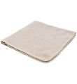 Fanga Fontana Kuscheldecke - 60x60 - Erba - Wollvlies - Beige