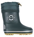 Mikk-Line Rubber Boot w. Lining - Winter Wellies - Darkest Sprou
