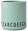 Design Letters Beker - Tritan - Eten & Leren - Groen